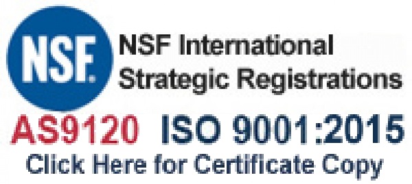 Certificate of Registration for Aircraft Fasteners International