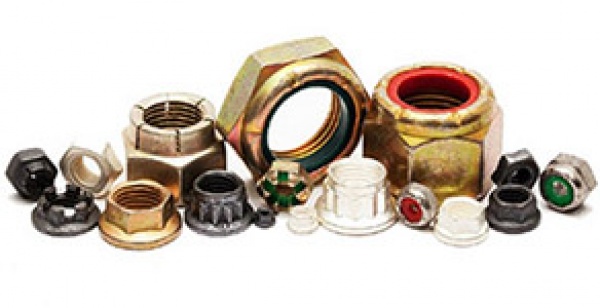 Self-Locking Hex Nuts